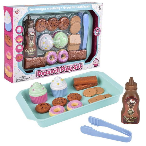DESSERT PLAY SET 16PC LLB kids toys