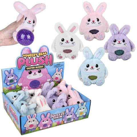 3" Squeezy Bead Plush Easter Bunnyl Plush LLB Plush Toys