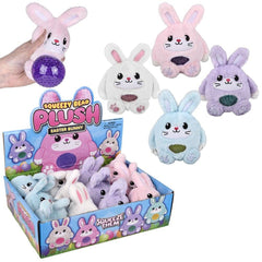 3" Squeezy Bead Plush Easter Bunnyl Plush LLB Plush Toys