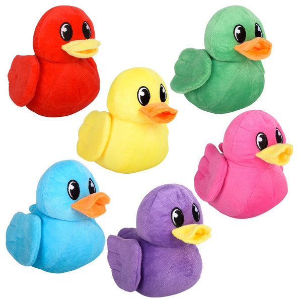 5″ plush Ducky- Assorted Colors LLB Plush Toys