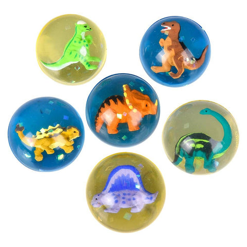 1.75" DINOSAUR HI-BOUNCE BALL LLB kids toys