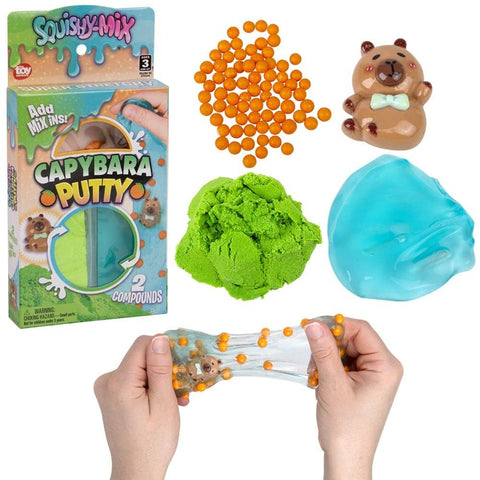 Squishy-Mix Capybara Putty 12ct - LLB Toys