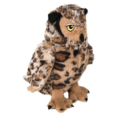 8" Animal Den Great Horned Owl Plush - LLB Toys