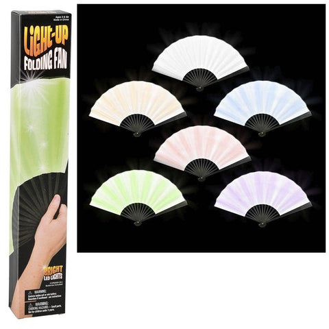 10" Light-Up Folding Fan LLB Light-up Toys