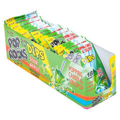 POP ROCKS DIPS SOUR APPLE  - LLB Candy