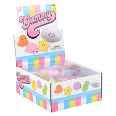 1.5" Gummy Animals Series 3 Novelty Toy 24ct - LLB Toys