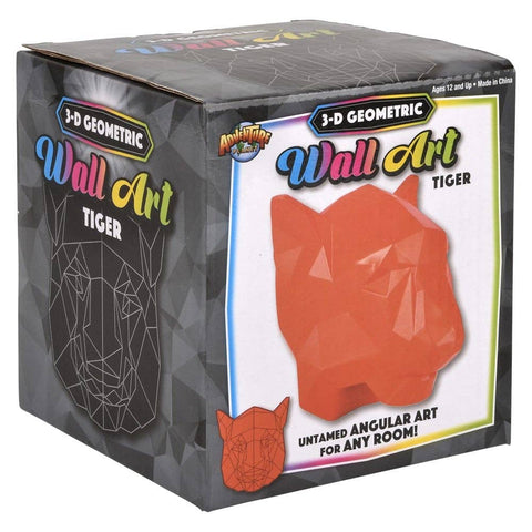 Tiger Geometric Wall Art 4.5" LLB kids toys