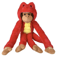 27.5" Dressed T-Rex Hanging Monkey - LLB Toys