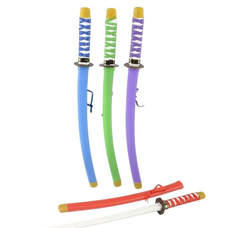 24" NINJA SWORD ASSORTED COLORS LLB kids toys