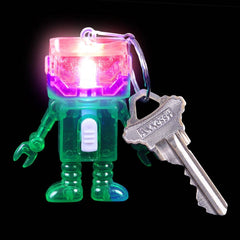 2" LIGHT-UP ROBOT KEYCHAIN LLB Light-up Toys