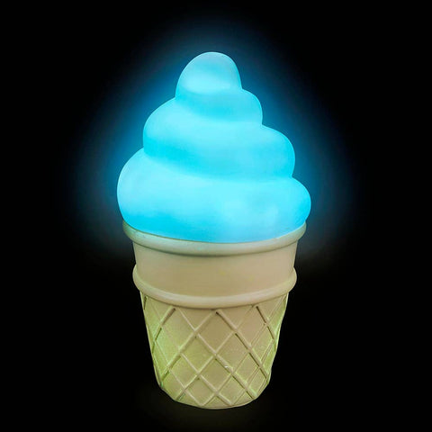 5.5" ICE CREAM CONE LED TAP LAMP LLB kids toys