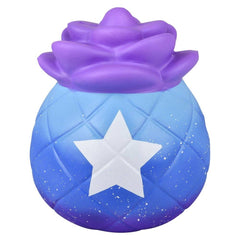 JUMBO SQUISH PINEAPPLE GALAXY MIX 10" LLB Squishy Toys
