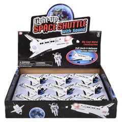 6" Space Shuttle Toy with Lights - Kids - LLB Toys
