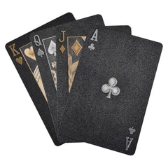 BLACK FOIL $100 BILL PLAYING CARDS LLB kids toys
