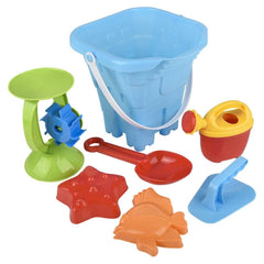 Bucket And 6pc Sand Toys - LLB Toys