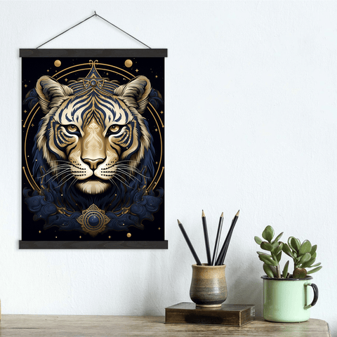 Mystical Tiger Canvas Wall Art print