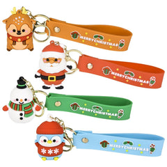 2" Christmas Wristlet Clip Ons - LLB Toys