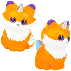 Jumbo Squish Sparkle Eye Mix 9"-10" 12pc Case - LLB Toys