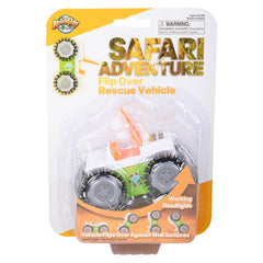 3.75" SAFARI RESCUE FLIP TRUCK LLB Car Toys