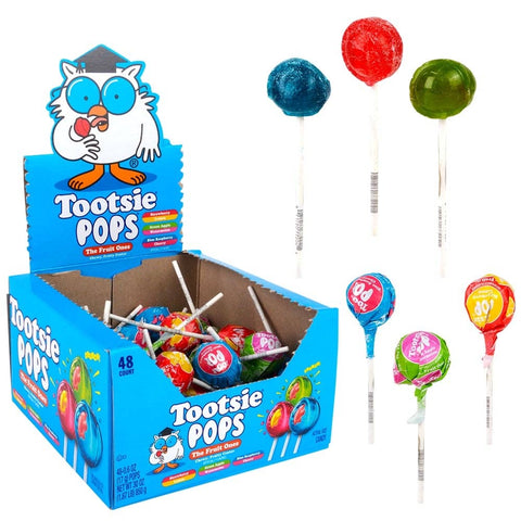 Tootsie Pop Fruit Ones 48ct - LLB Candy