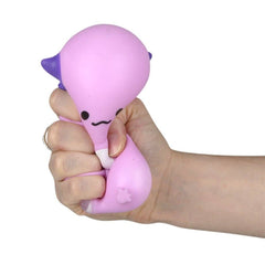 4" Squish And Stretch Axolotl 12ct LLB Squishy Toys