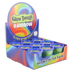 RAINBOW GLOW DOUGH 4OZ (36PCS/CASE) TM LLB kids toys