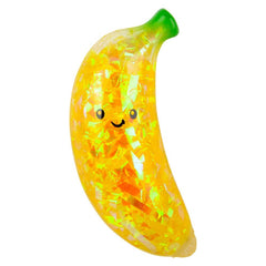 5.5" SQUEEZE SPARKLE BANANA LLB kids toys