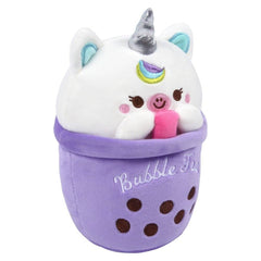7″ Bubble Tea Animal Cup LLB Plush Toys