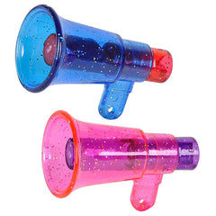GLITTER MEGAPHONE WHISTLE LLB kids toys
