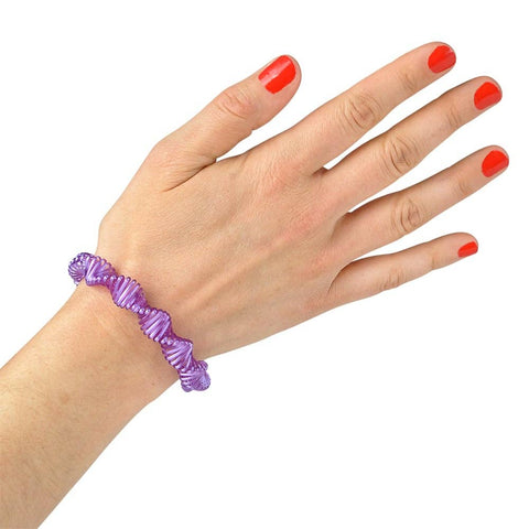 NEON TWIST COIL SPRING BRACELET - LLB Toys