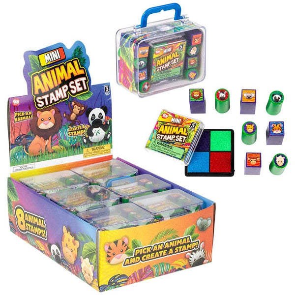 MINI ANIMAL STAMP SET 3X2