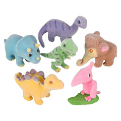 1.5" Flocked Micro Pre-Historic Assortment - LLB Toys