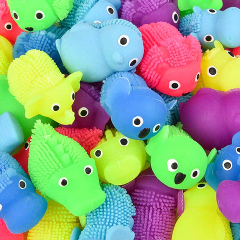 MINI PUFFER ZOO ANIMAL 1.75" LLB kids toys