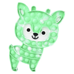 REINDEER JUMBO BUBBLE POPPER 9" LLB kids toys Christmas