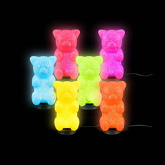 9.25" Sparkle Gummy Bear Lamp - LLB Toys