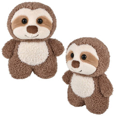 8" Scruffy Bunch Sloth Plush - LLB Toys