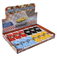 5" Diecast Pull Back 1955 Ford Thunderbird - LLB Toys