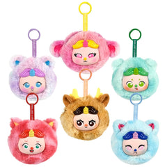 4" Misfit Critter Coin Purse Backpack Clip - LLB Toys