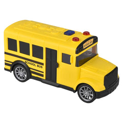 8" Friction Bus With Lights And Sound - LLB Toys