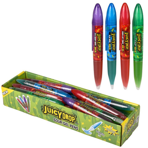 Juicy Drop Sour Gel Pens 24ct -  LLB Toys