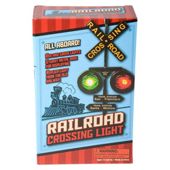 9" RAILROAD CROSSING LIGHT LLB kids toys