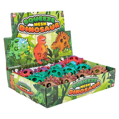 4" MESH SQUEEZE DINOSAUR LLB Squishy Toys