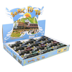 5.5" DIE-CAST PULL BACK SONIC CHOO CHOO TRAIN LLB Car Toys