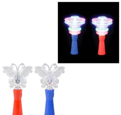 10" LIGHT-UP BUTTERFLY MAGIC WAND LLB Light-up Toys