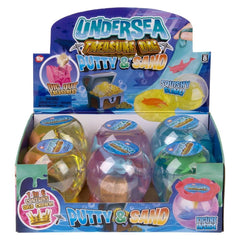 3" Aqua Putty Dig Set 6ct - LLB Toys