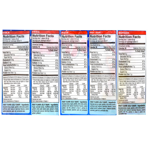 GUMMI LUNCH 2.7oz  - LLB Candy