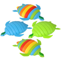 7" Wiggle Sensory Sea Turtle Fidget Toy 12ct - LLB Toys