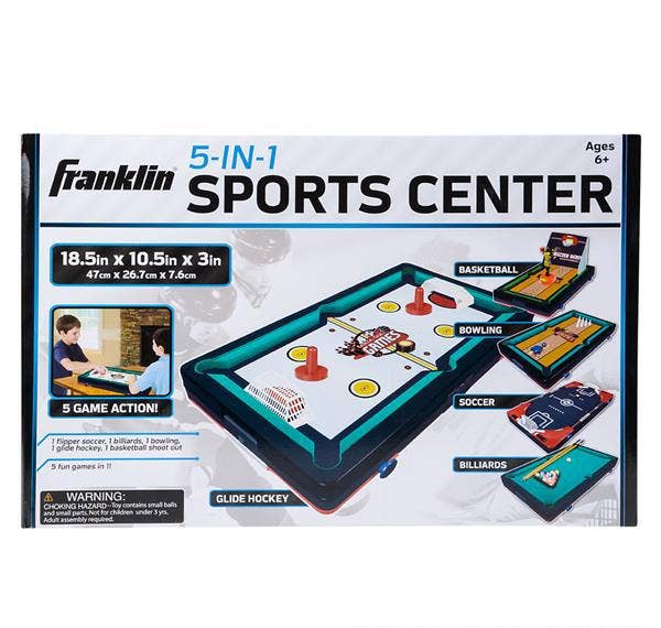 FRANKLIN 5 IN 1 SPORTS CENTER TABLE TOP LLB kids toys