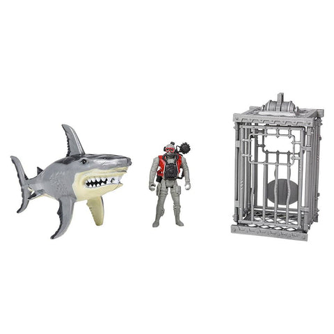 GREAT WHITE SHARK ADVENTURE POD LLB kids toys