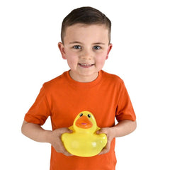 6" GLITTER DUCKY WITH SOUND LLB kids toys